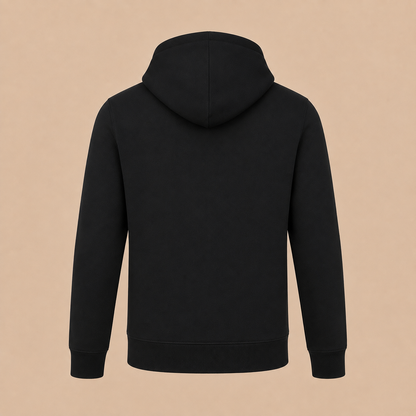 Gran Sasso Merino Hooded Knitwear - Black