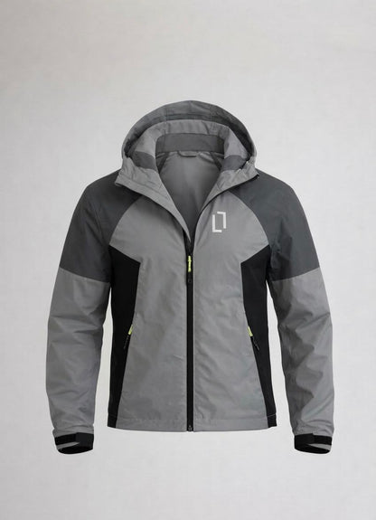 Bulletto  kids tri jacket grey black silver