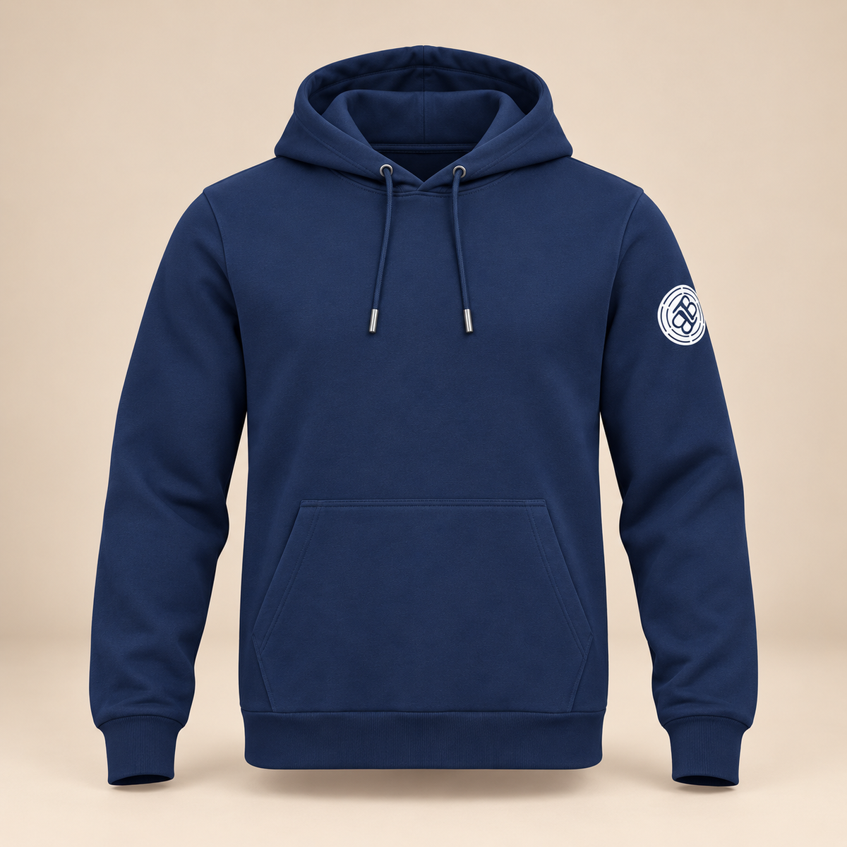 BULLETTO CERCHIO BRICK HOODIE - NAVY.