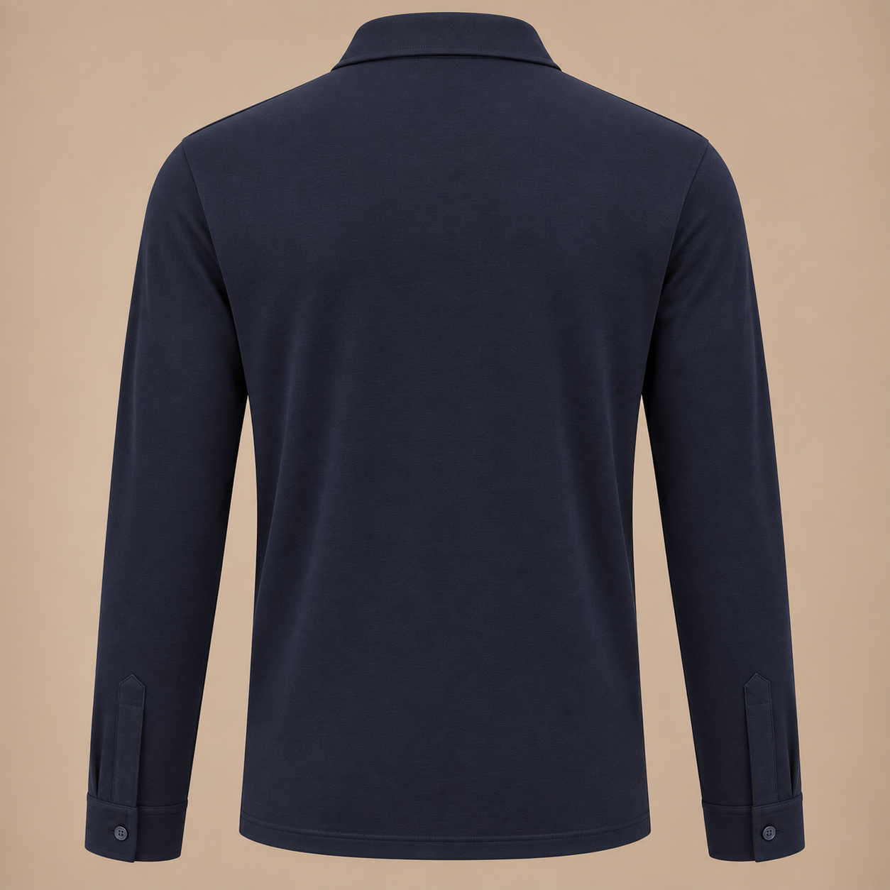 CAPOBIANCO Button Polo - Navy