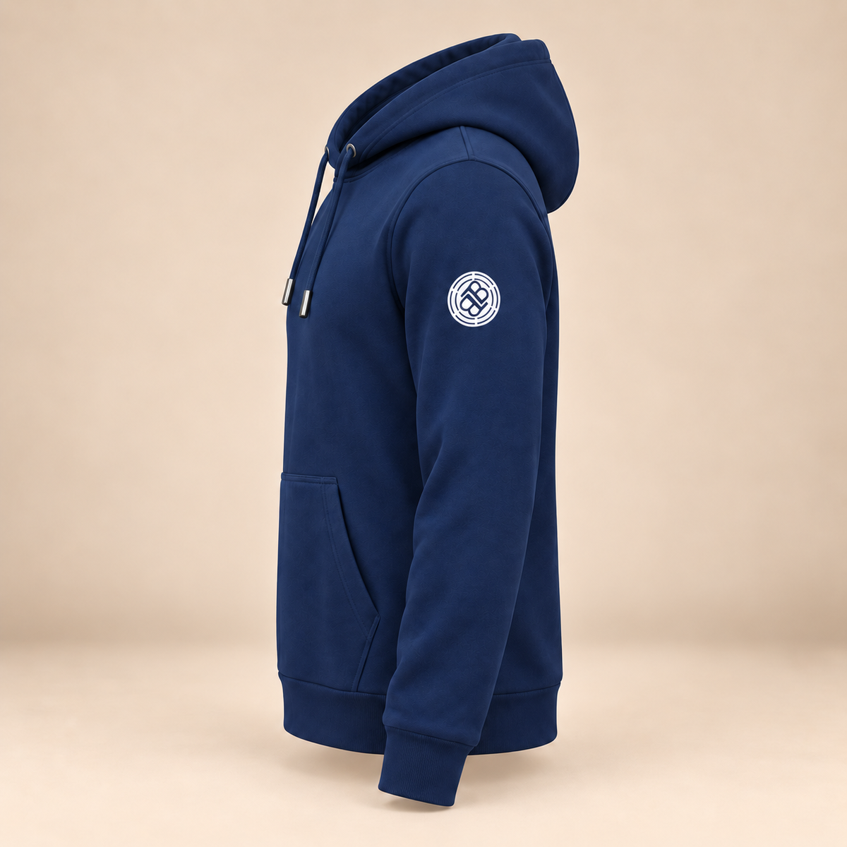 BULLETTO CERCHIO BRICK HOODIE - NAVY.
