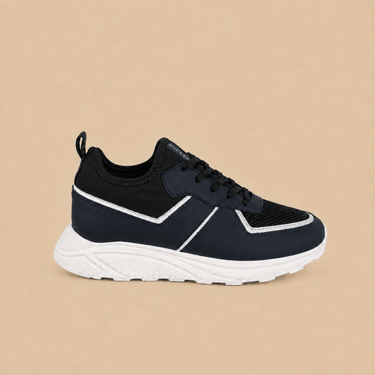 BULLETTO  Hybrid  Black - Navy Mesh Runner