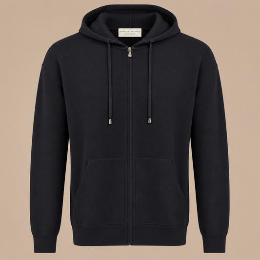 FILIPPO DE LAURENTIS Hood Cardigan - Navy