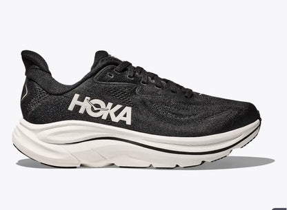 hoka clifton 10black white