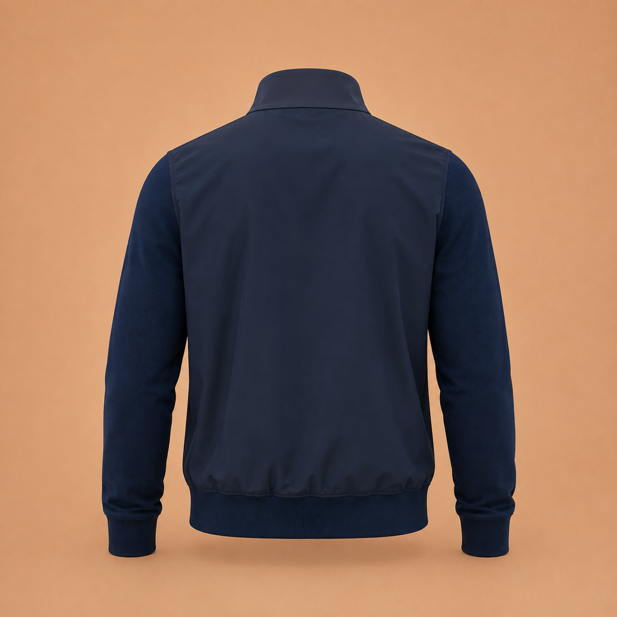 Gran Sasso Hybrid Full Zip Jacket - Navy / Black