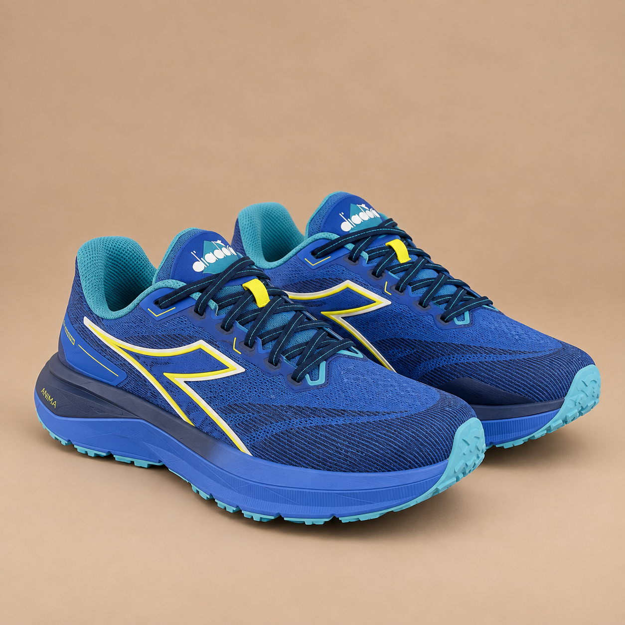 DIADORA Nucleo 2 GR Sneaker Royal / Navy / Yellow