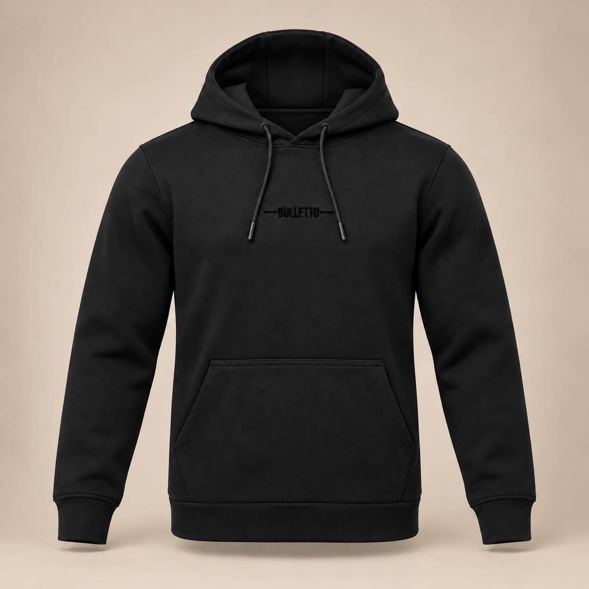 BULLETTO LINE UP HOODIE -BLACK.