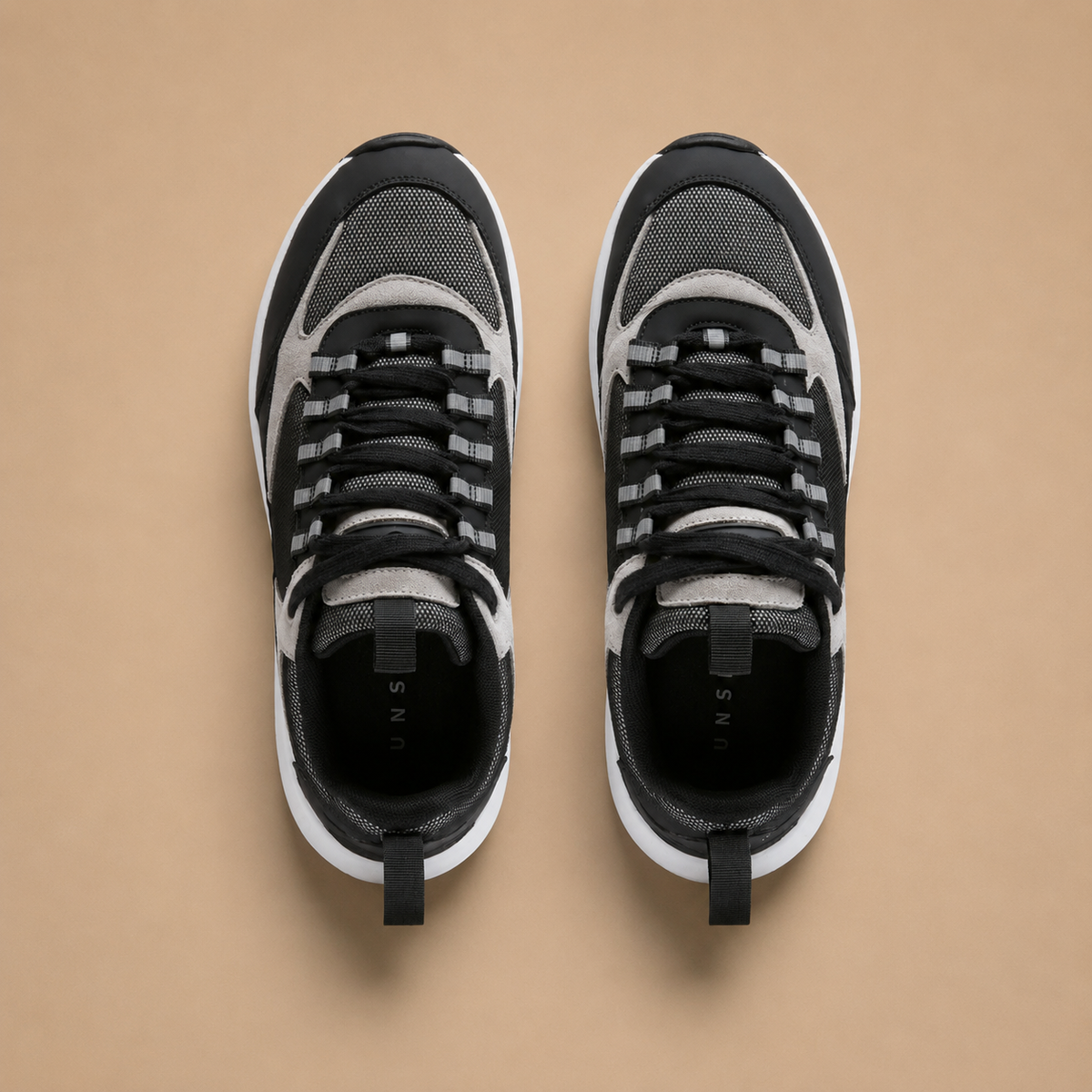 UNSEEN Black- Grey Sneaker
