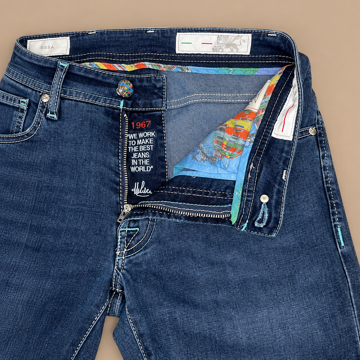 TRAMAROSSA Leonardo 5 Pocket Jeans - Blue