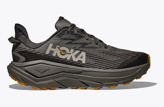 HOKA challenger 8 black grey orange