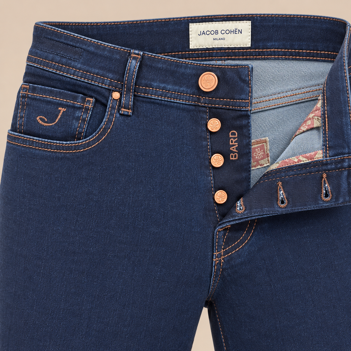 JACOB COHEN Bard Slim Fit Jeans.