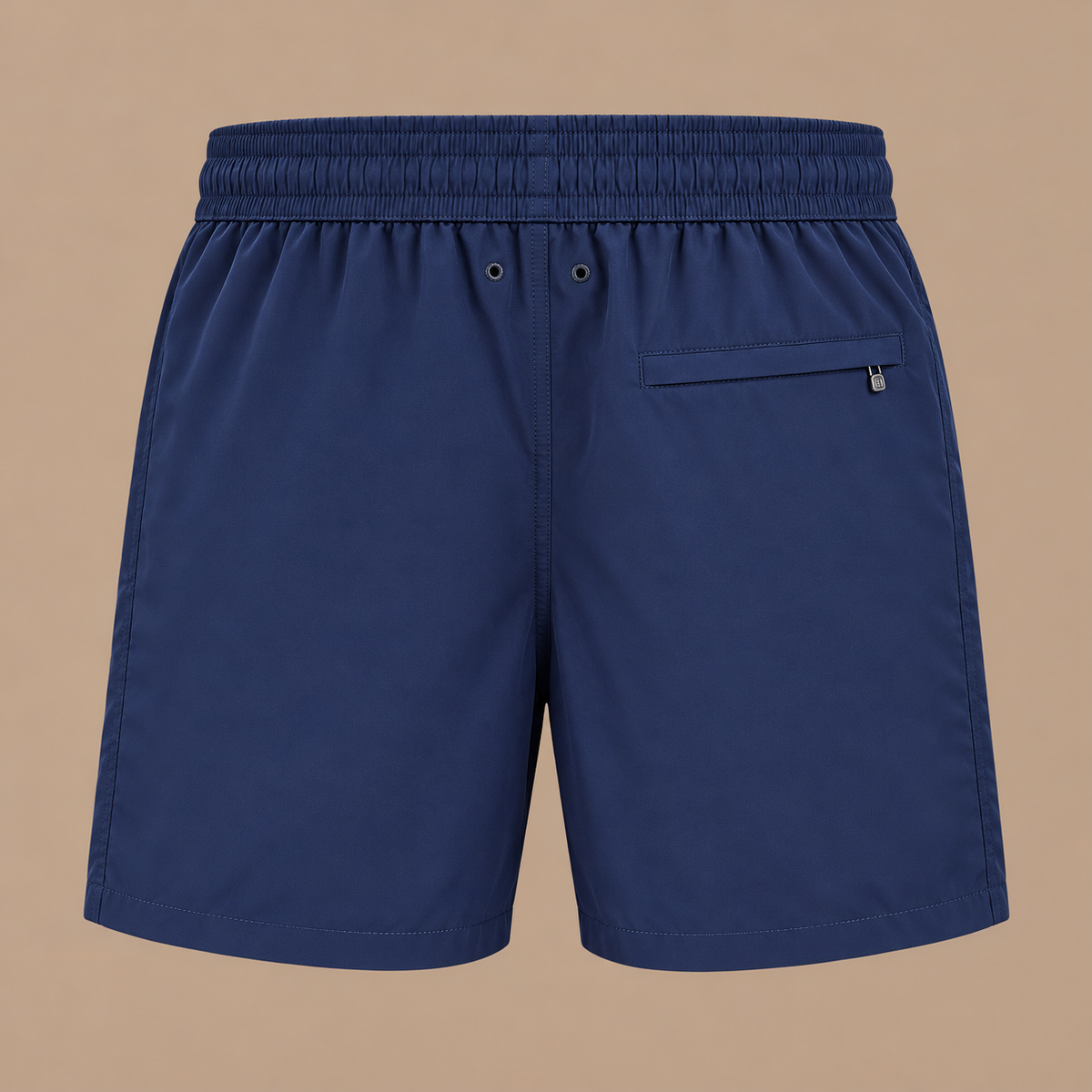 SANDBANKS Badge Logo Swim Shorts - Navy