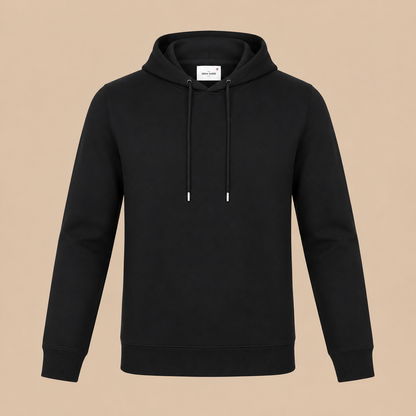 Gran Sasso Merino Hooded Knitwear - Black