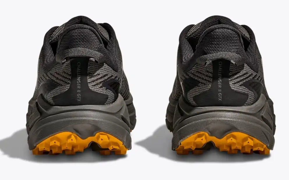 HOKA challenger 8 black grey orange