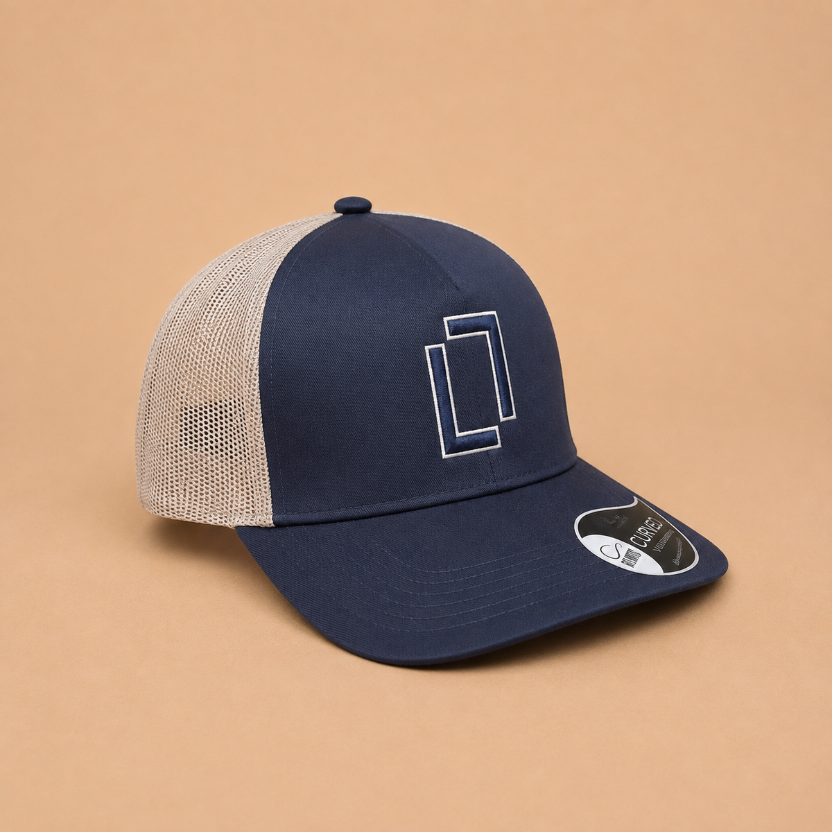 BULLETTO Trucker Cap - Navy Grey.