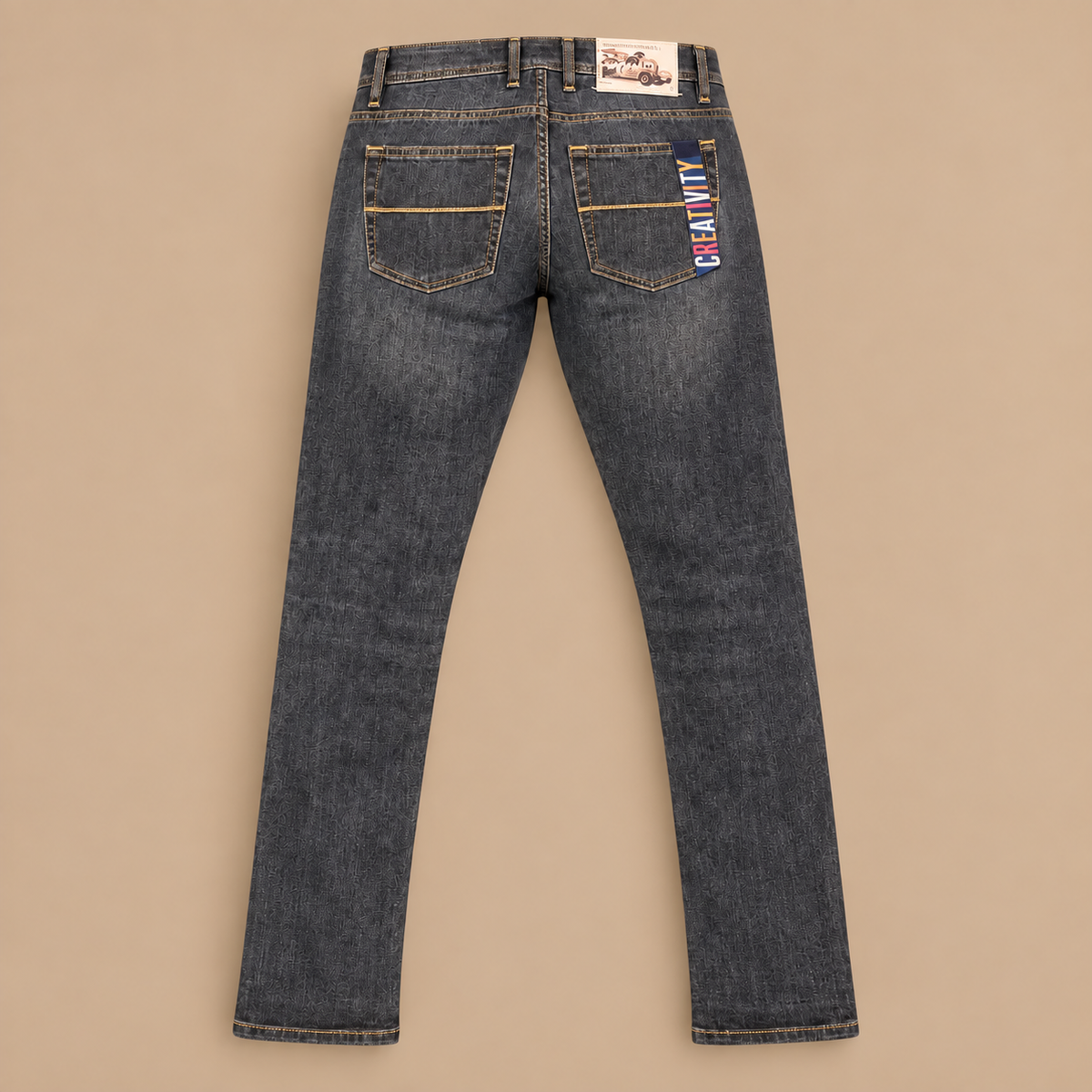 TRAMAROSSA Leonardo  5 Pocket Jeans - Grey.