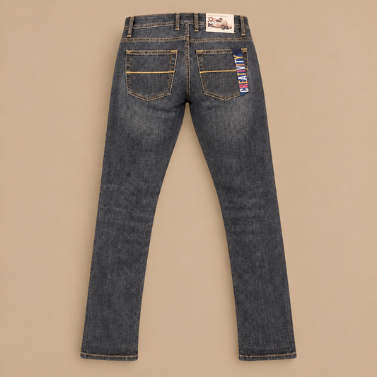 TRAMAROSSA Leonardo  5 Pocket Jeans - Grey.