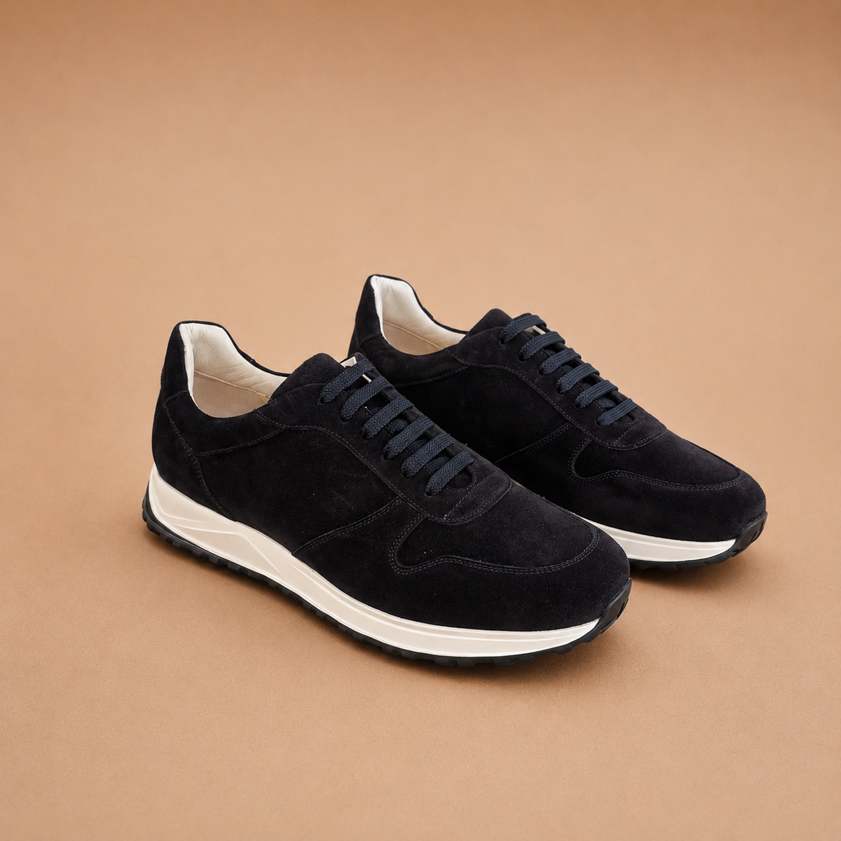 Doucals Blue Suede Sneaker