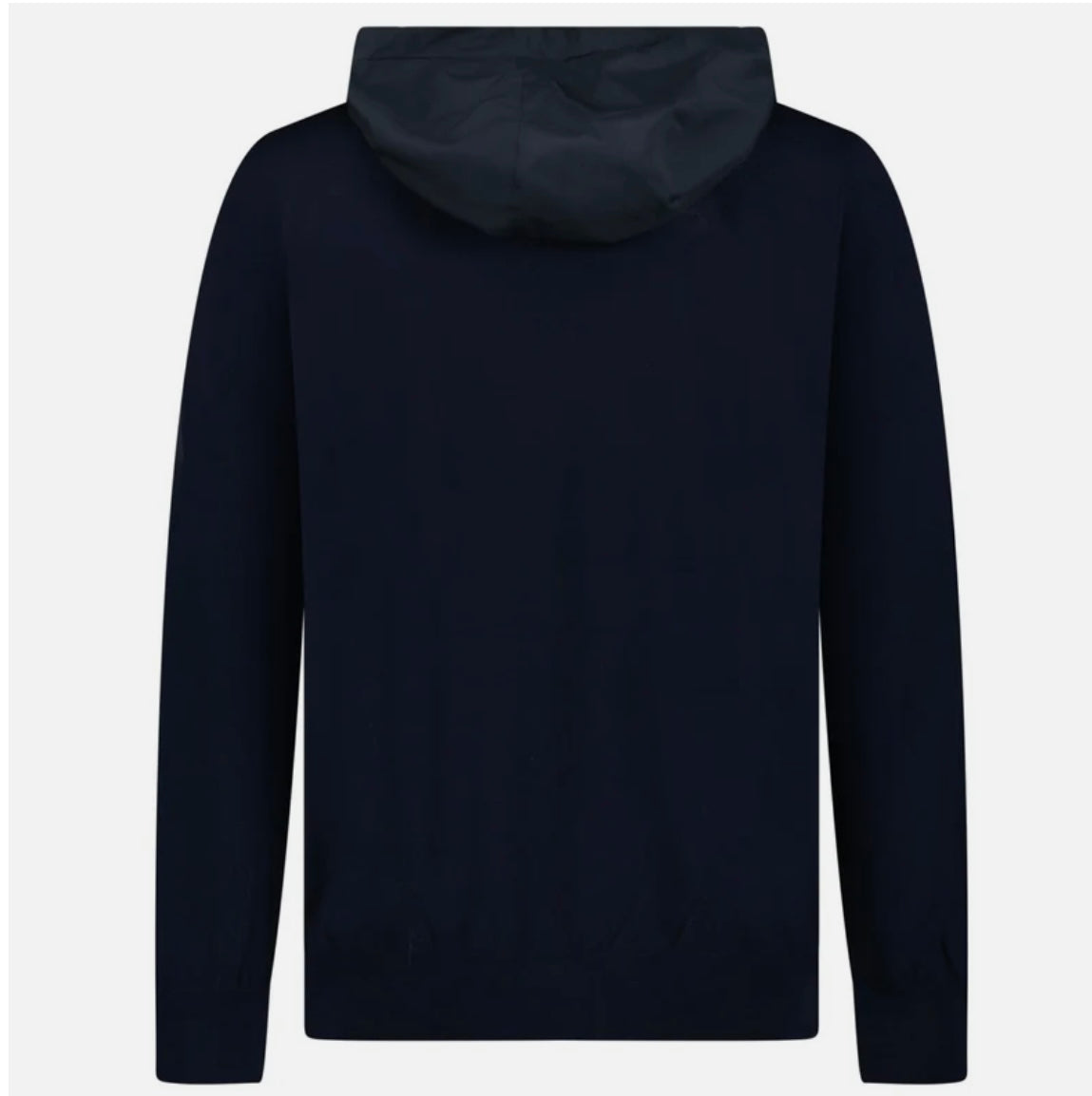 Gran Sasso Hybrid Full Zip Hooded Jacket navy / black
