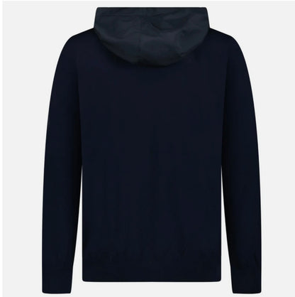 Gran Sasso Hybrid Full Zip Hooded Jacket navy / black