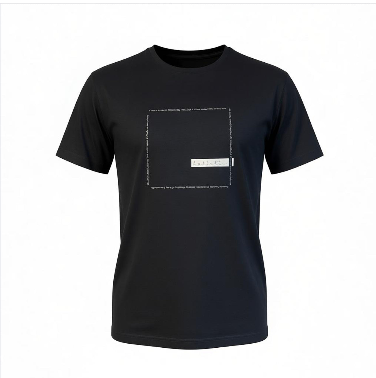 Bulletto Life Tee Black