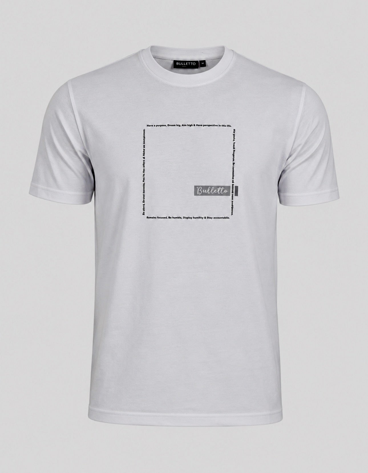BULLETTO  LIFE TEE WHITE