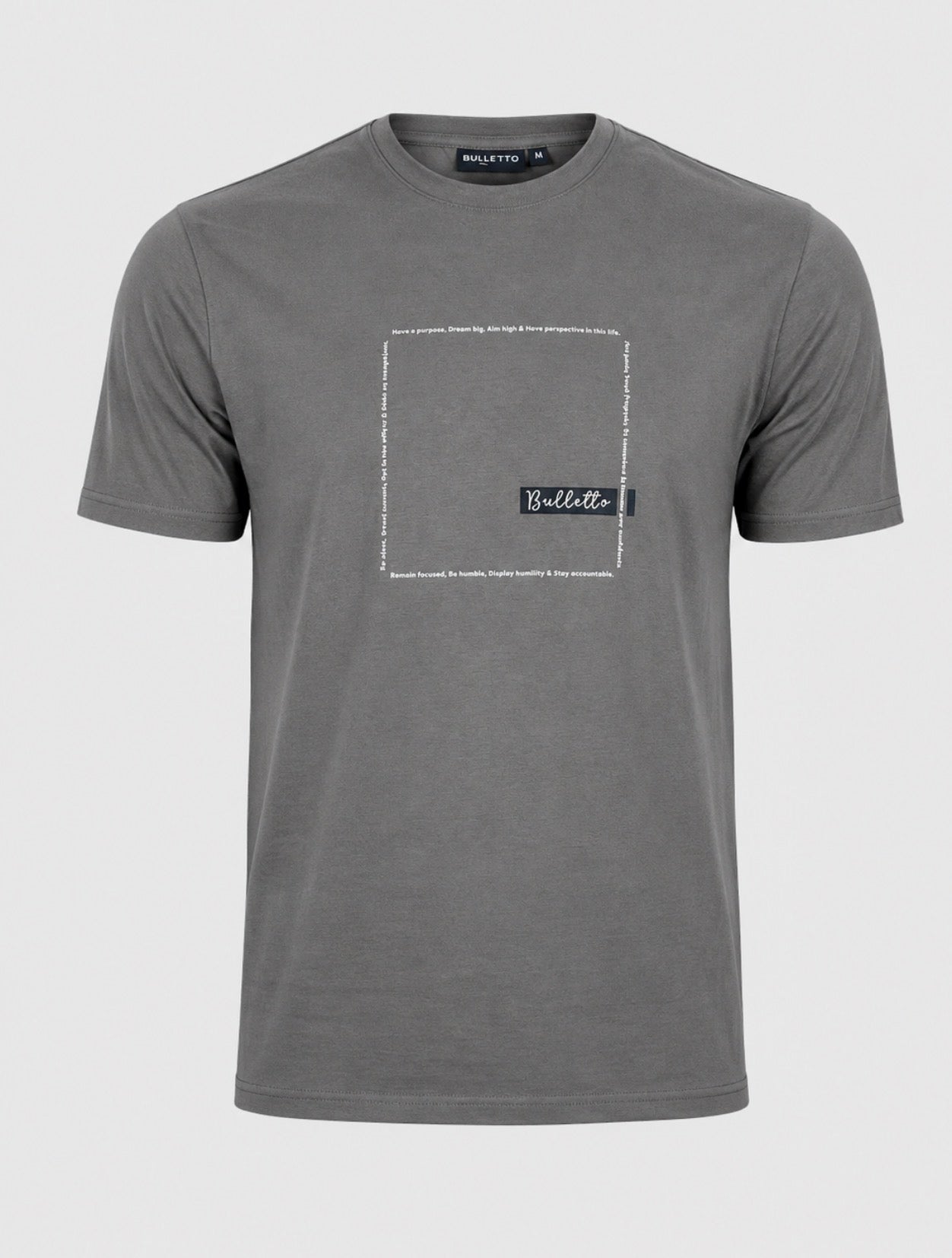 BULLETTO  LIFE TEE GREY