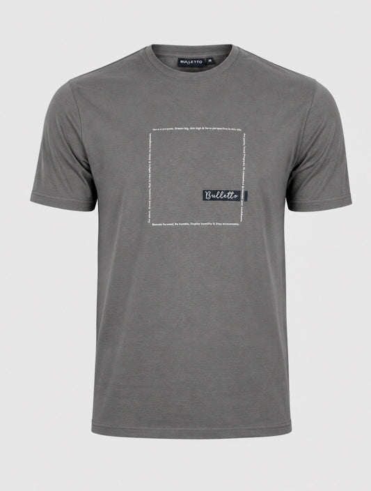 BULLETTO  LIFE TEE GREY