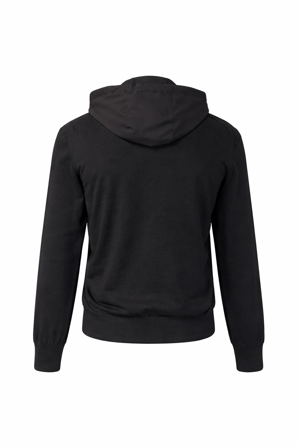 Gran Sasso Hybrid Full Zip Hooded Jacket black