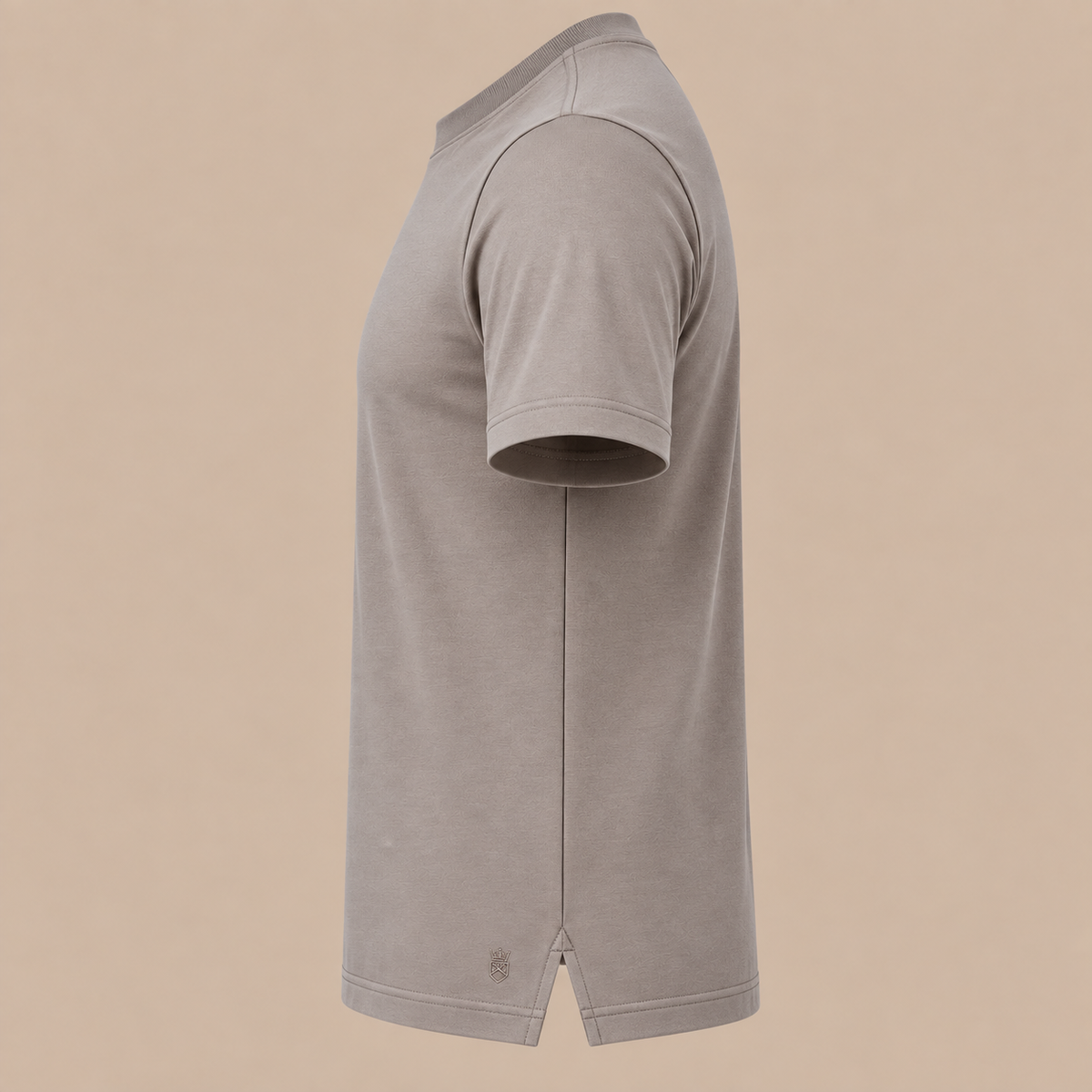 THOMAS MAINE Crew Tee - Beige
