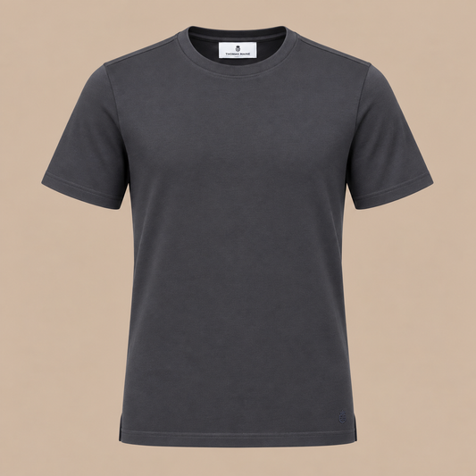 THOMAS MAINE Crew Tee - Dark Grey