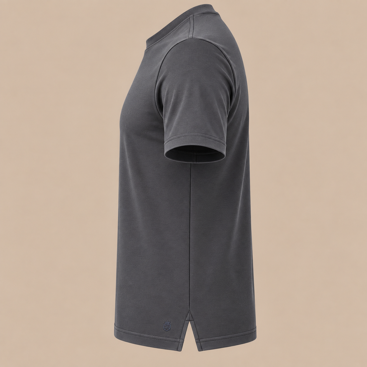 THOMAS MAINE Crew Tee - Dark Grey