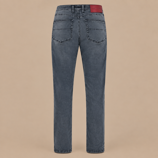 TRAMAROSSA Leonardo Slim Stretch 5 Pocket Jeans - Grey