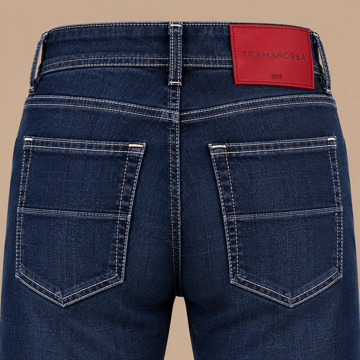 TRAMAROSSA Leonardo 5 Pocket Jean - Blue.