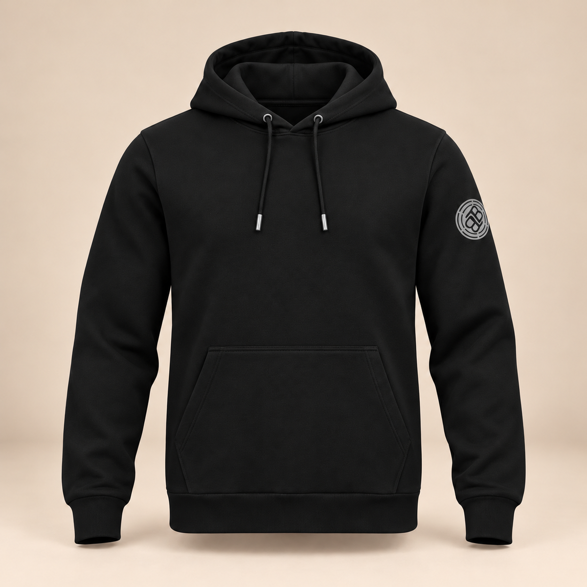 BULLETTO CERCHIO BRICK HOODIE - Black.