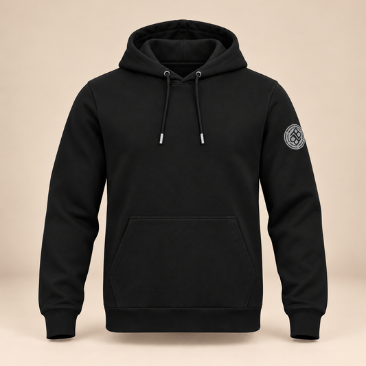 BULLETTO CERCHIO BRICK HOODIE - Black.