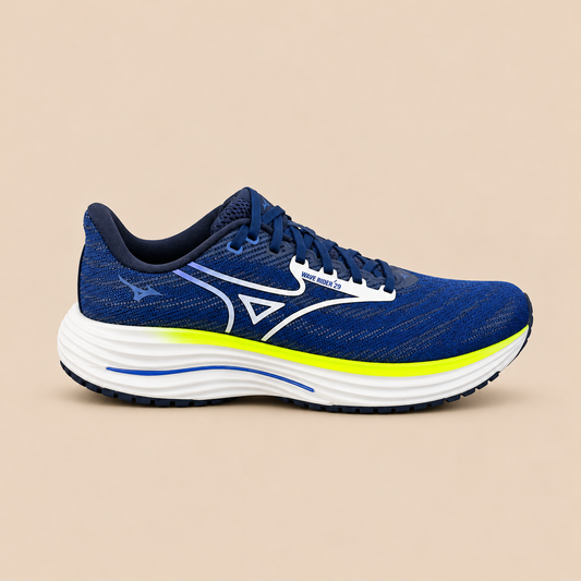 MIZUNO Wave Rider 29 - Navy / Royal / Neon.