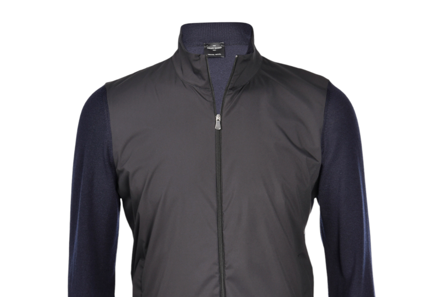 Gran Sasso Hybrid Full Zip Jacket - Navy