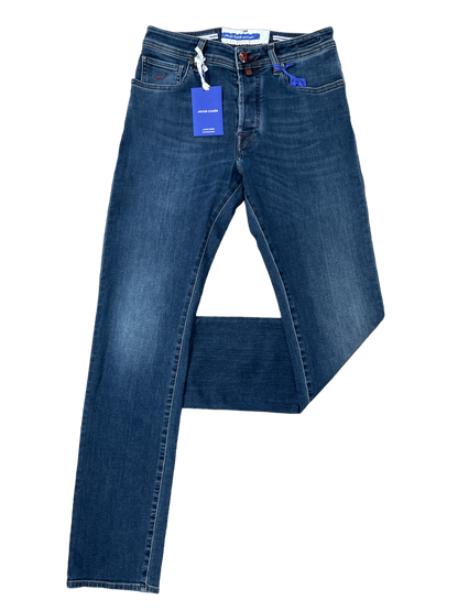 Jacob Cohen Denim Jean / wine badge