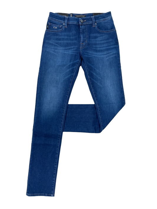 Tramarossa 6Month Leonardo SS Denim Jean - Grey Badge