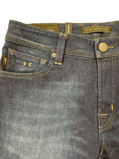 Tramarossa 1Month Leonardo SS Denim Jean - Grey Badge